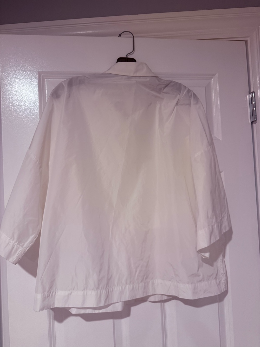 Katharna Hovman Button-Front Short Sleeve Shirt - Picture 3 of 5